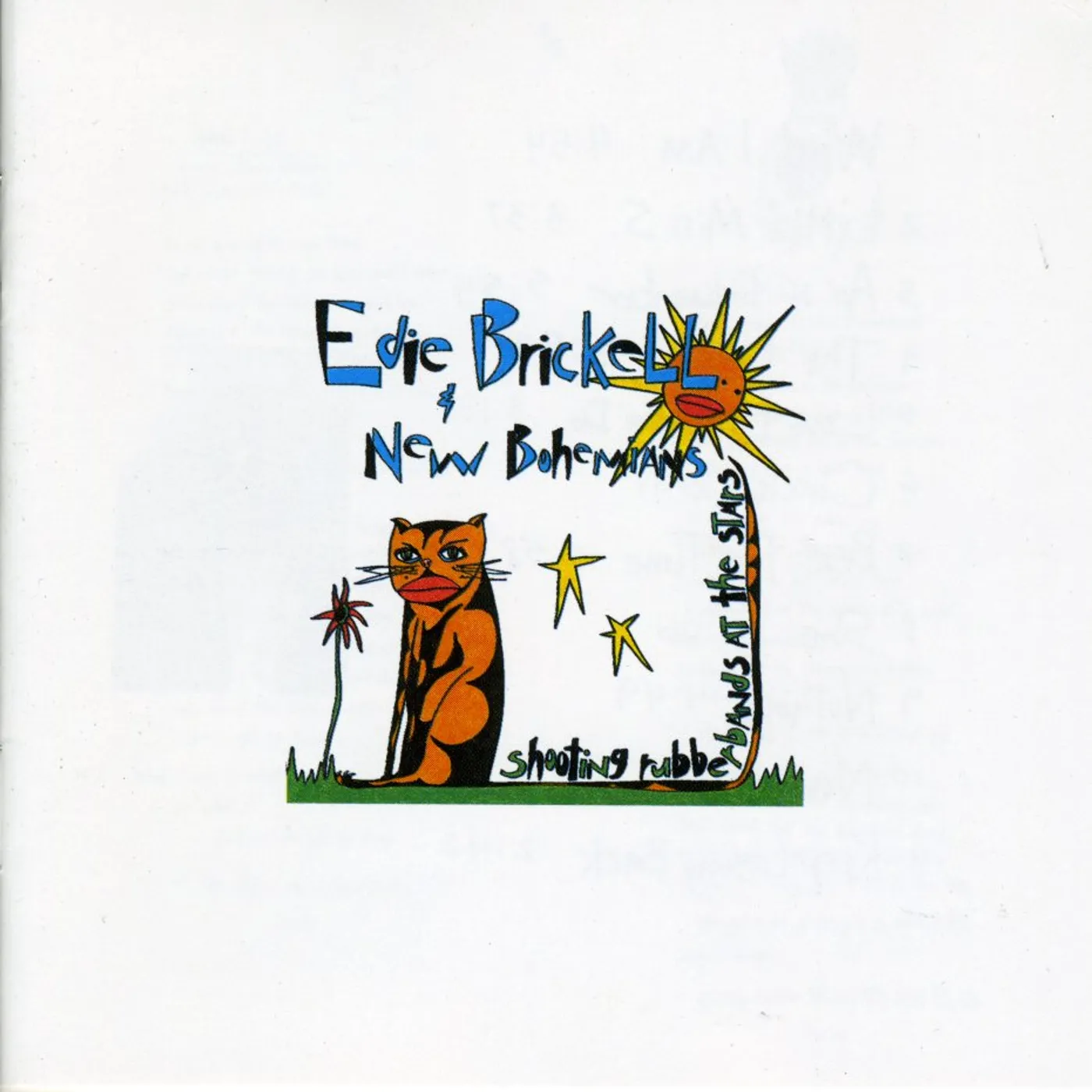 Edie Brickell & New Bohemians SHOOTING RUBBERBANDS AT STARS CD