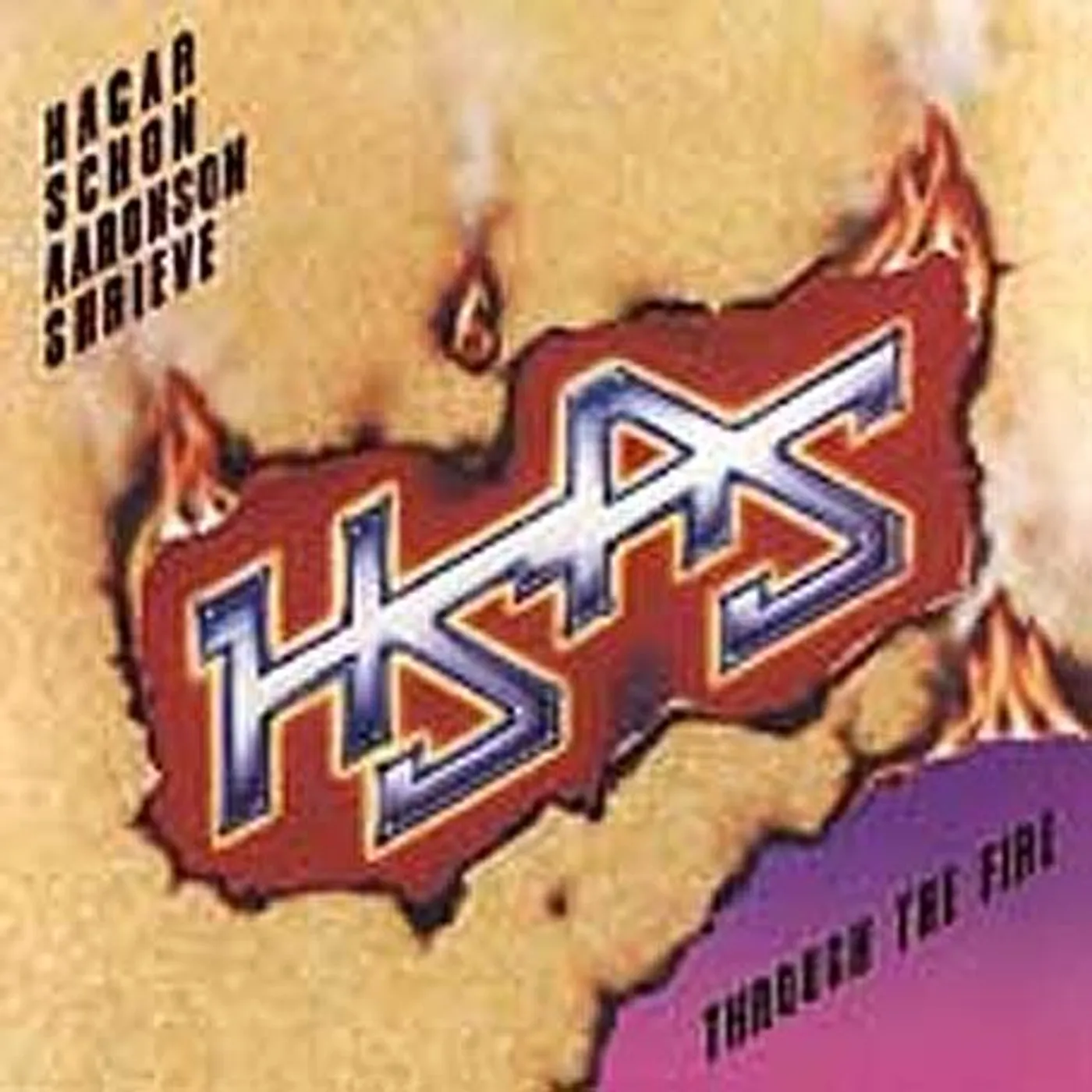 Hagar Schon Aaronson Shrieve THROUGH THE FIRE CD
