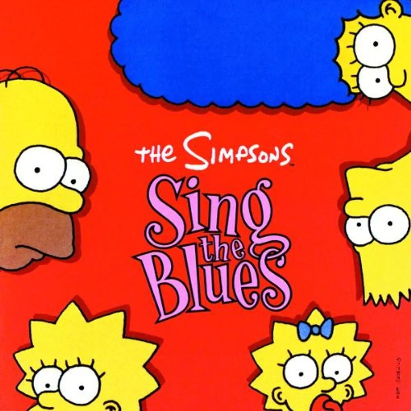 The Simpsons SING THE BLUES CD