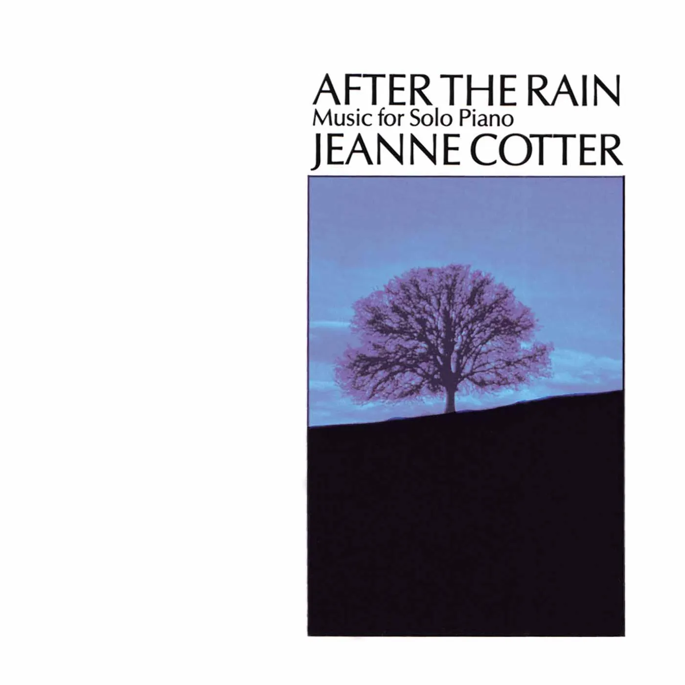 Jeanne Cotter AFTER THE RAIN CD