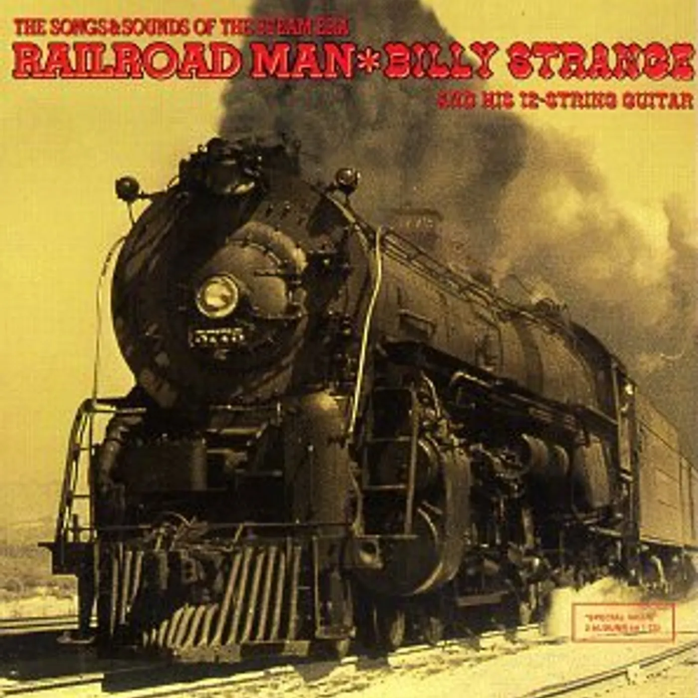 Billy Strange RAILROAD MAN CD