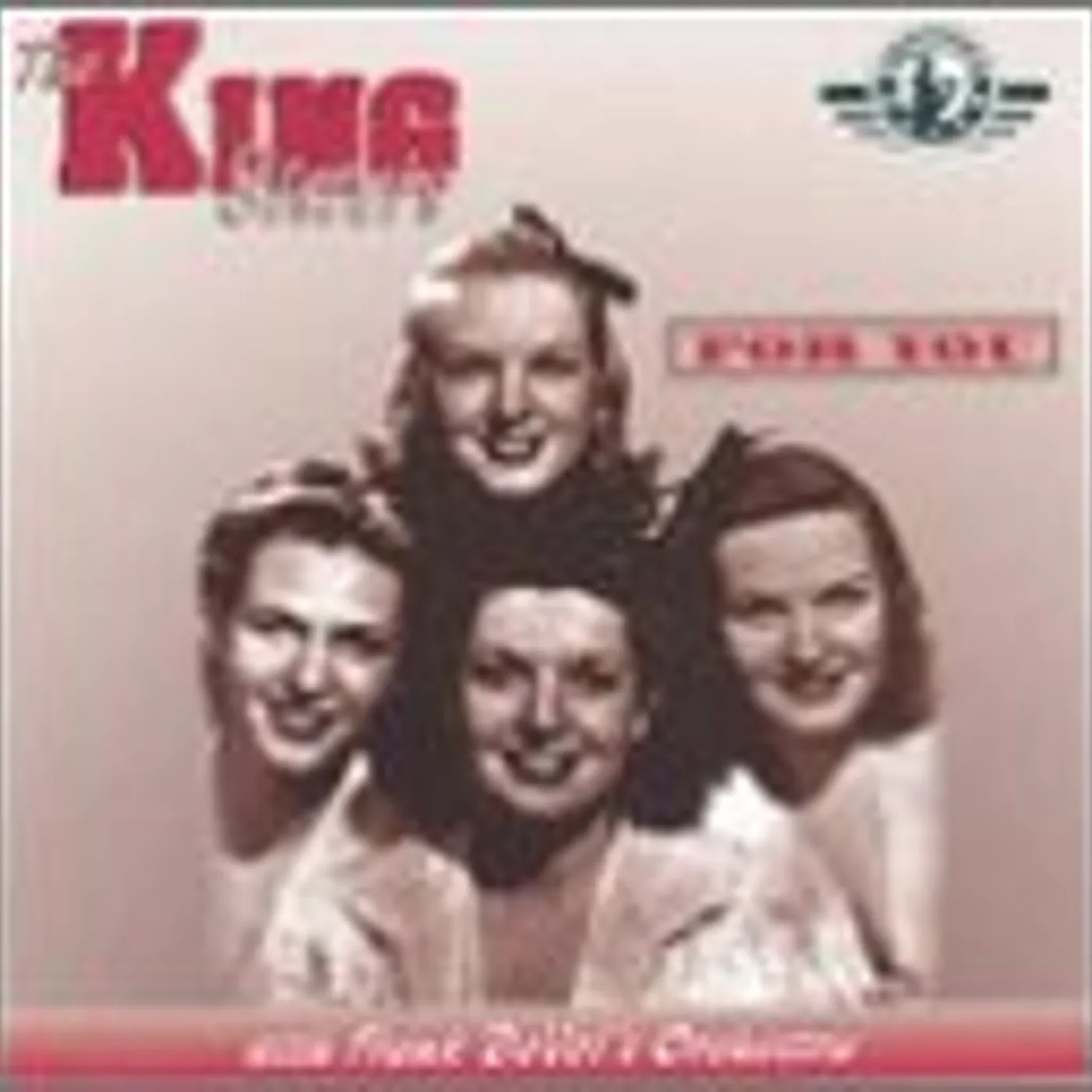 The King Sisters FOR YOU CD