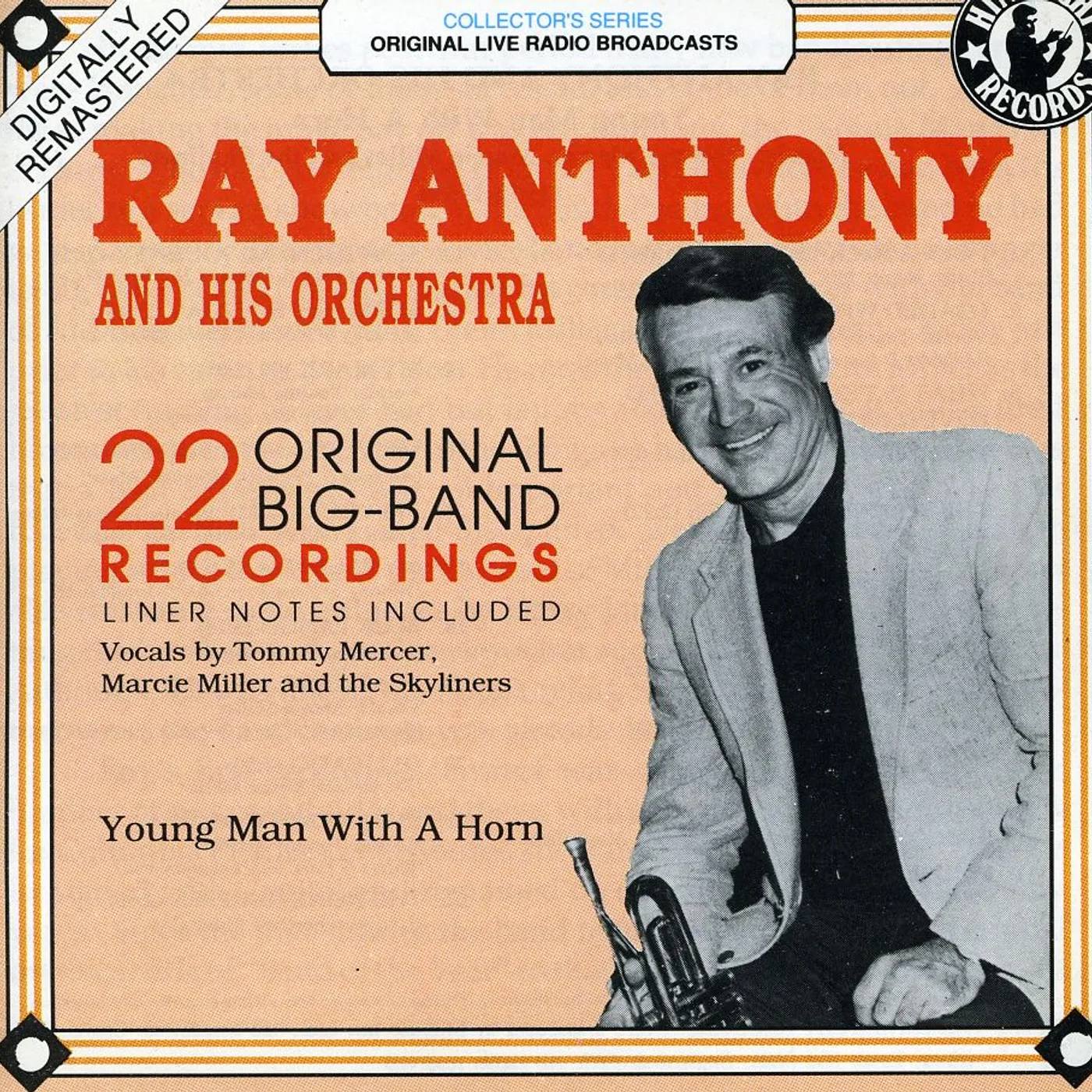 Ray Anthony YOUNG MAN WITH A HORN CD