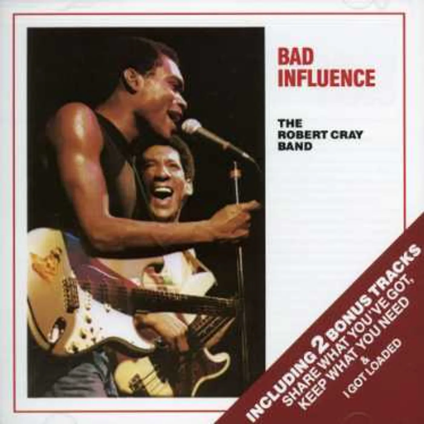 Robert Cray BAD INFLUENCE CD