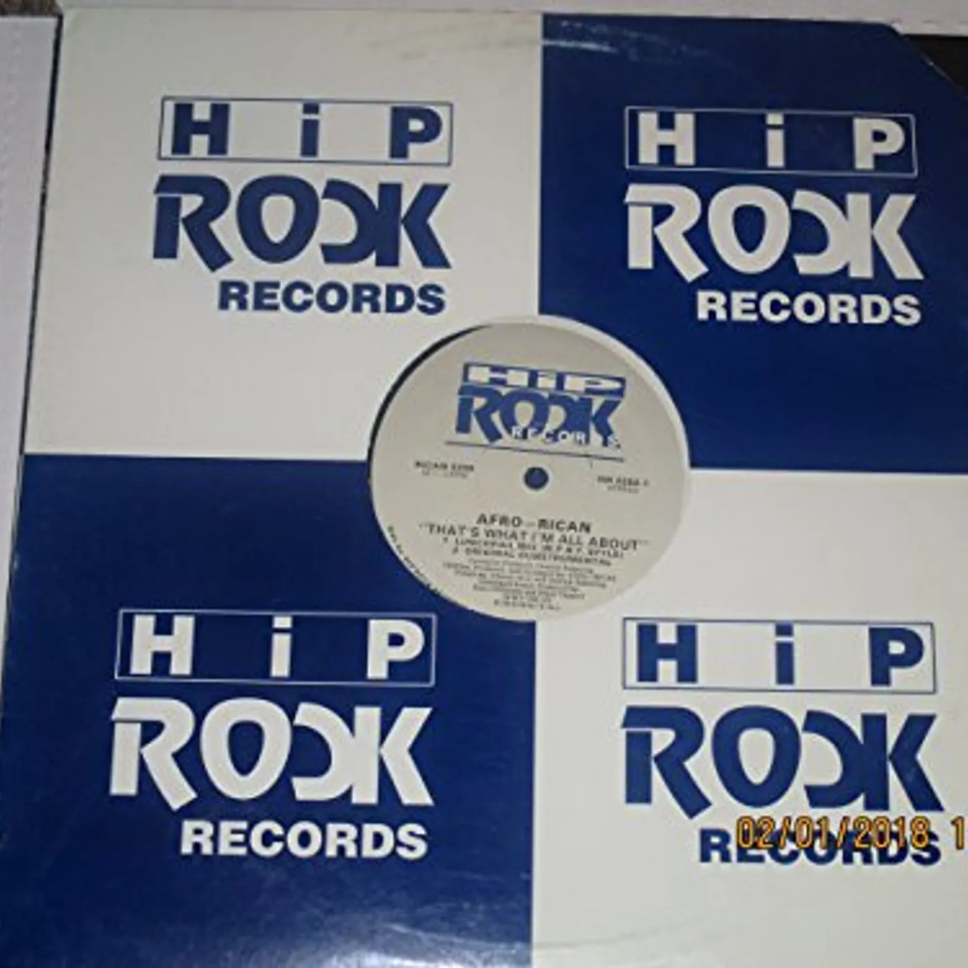 Afrorican THATS WHAT I'M ALL ABOUT Vinyl Record