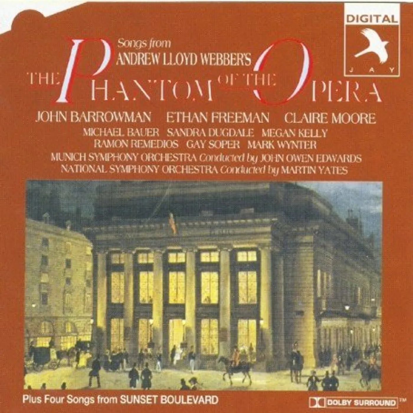 ANDREW LLOYD WEBBER / FREEMAN / MOORE / BARROWMAN PHANTOM OF THE OPERA CD