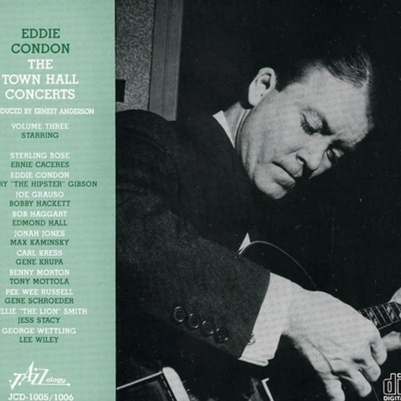 Eddie Condon TOWN HALL CONCERTS 3 CD