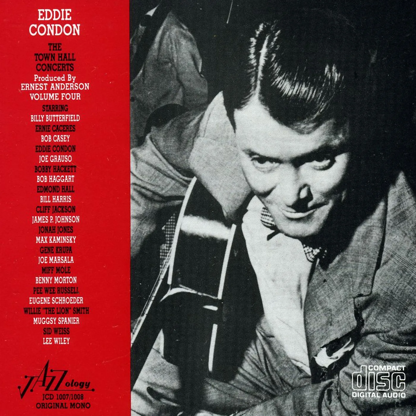 Eddie Condon TOWN HALL CONCERTS 4 CD