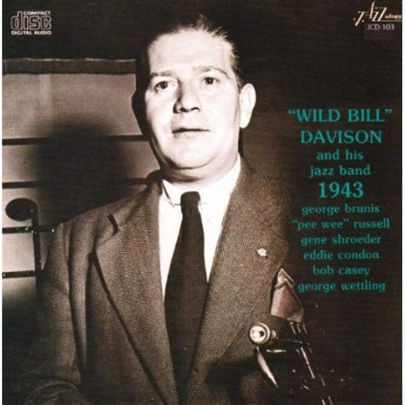 'Wild' Bill Davison WORLD FAMOUS JAZZ BAND & JAZZOLO CD