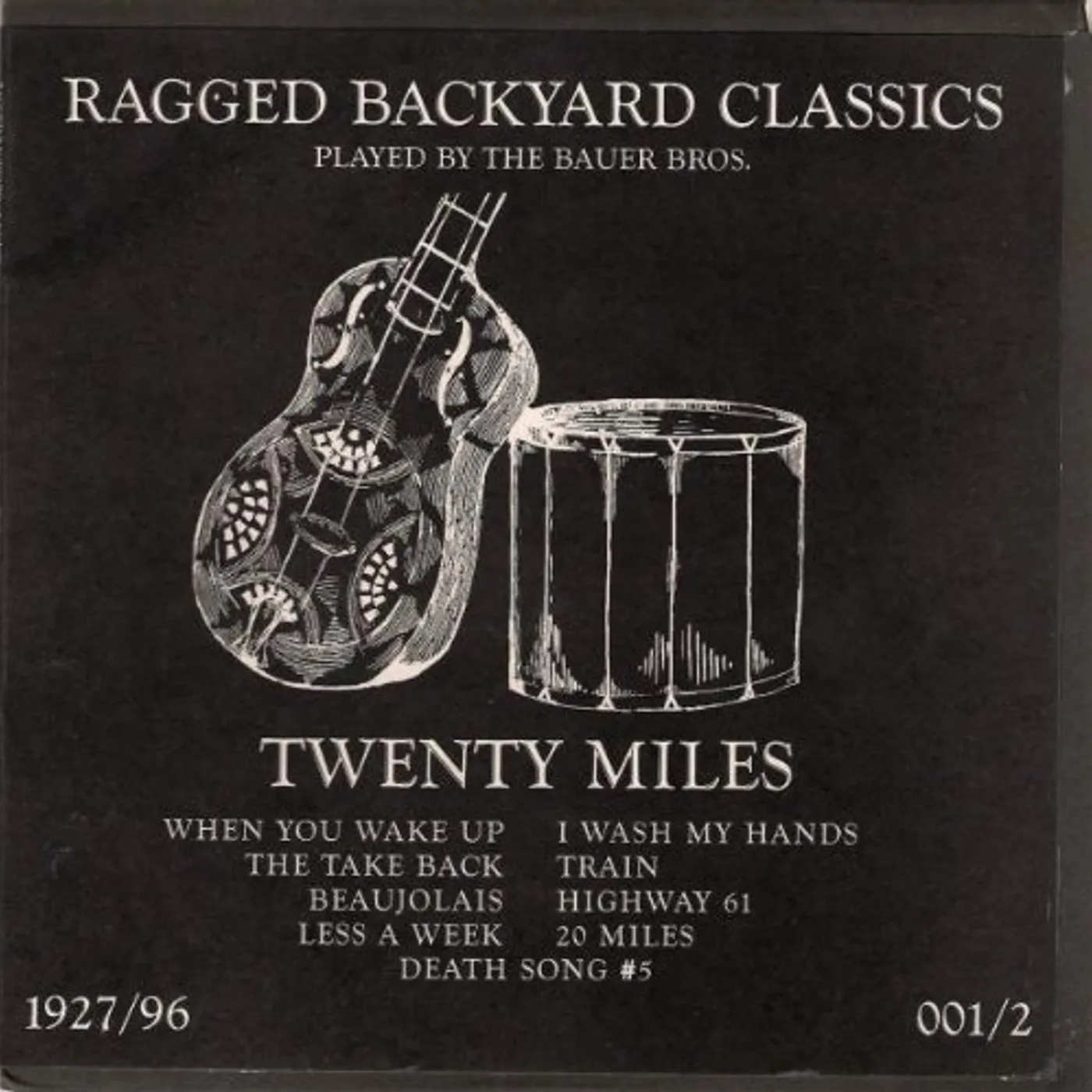 20 Miles RAGGED BACKYARD CLASSICS Vinyl Record
