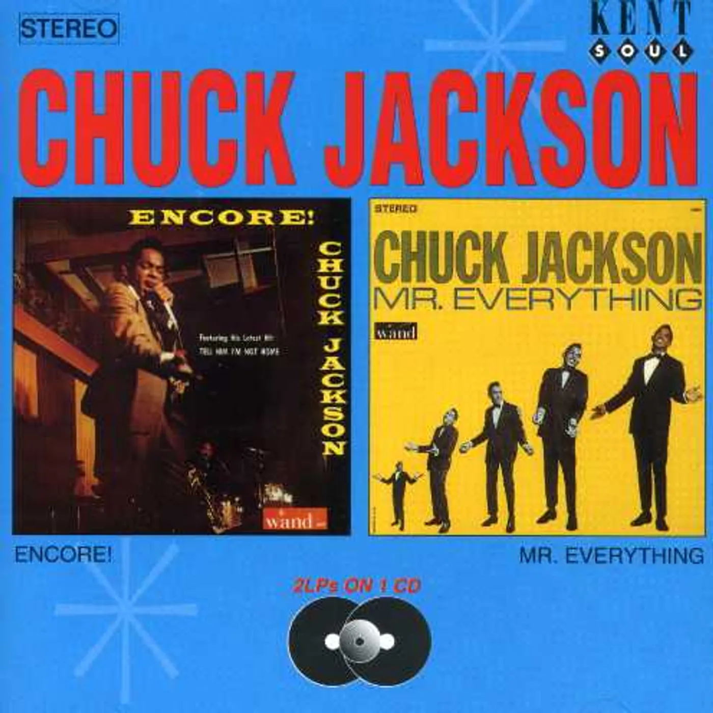 Chuck Jackson ENCORE / MR EVERYTHING CD