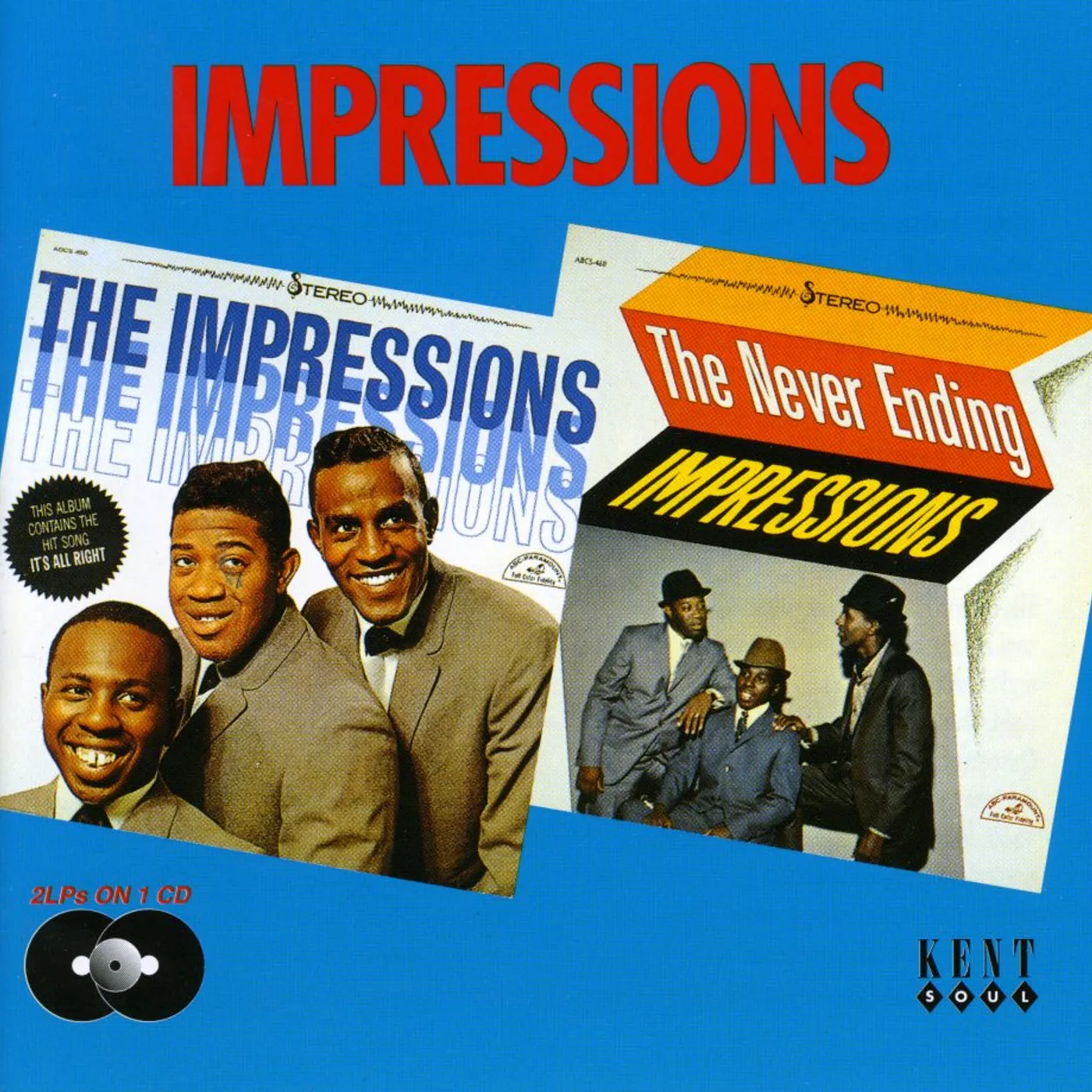 The Impressions / NEVER ENDING IMPRESSIONS CD