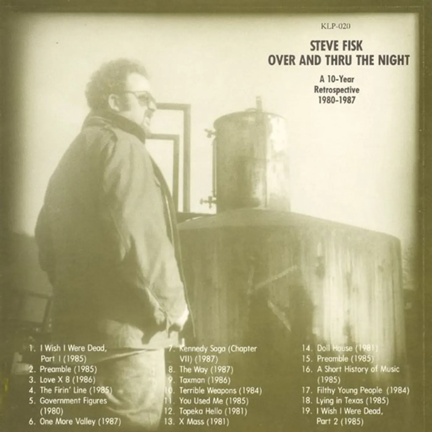 Steve Fisk OVER & THRU THE NIGHT CD