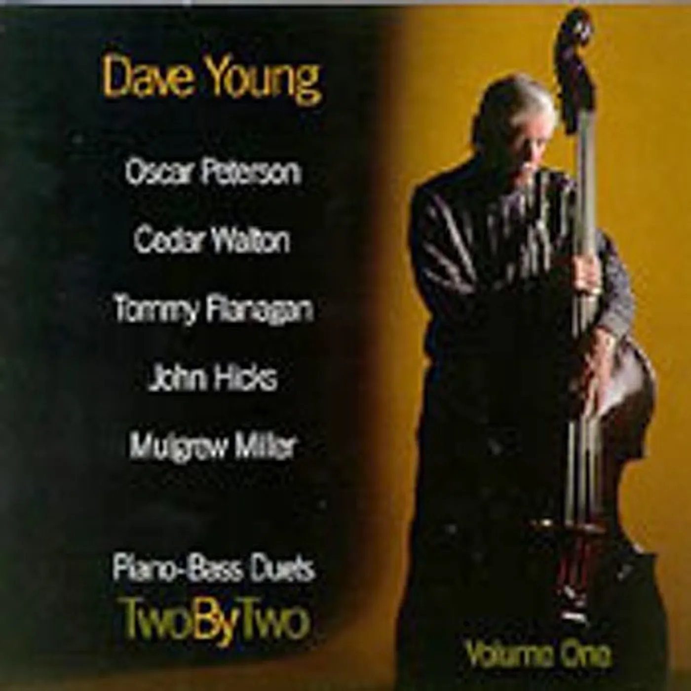 Dave Young TWO BY TWO PIANO BASS DUETS 1 CD