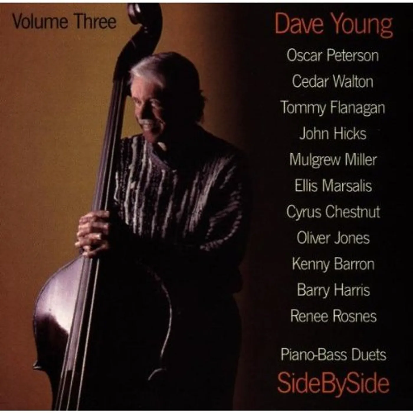 Dave Young TWO BY TWO PIANO BASS DUETS 3 CD