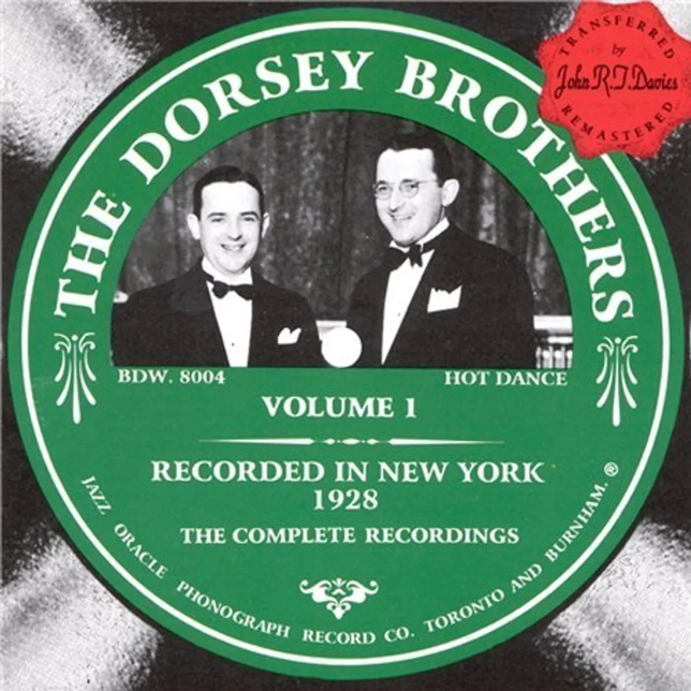 The Dorsey Brothers VOLUME 1 CD