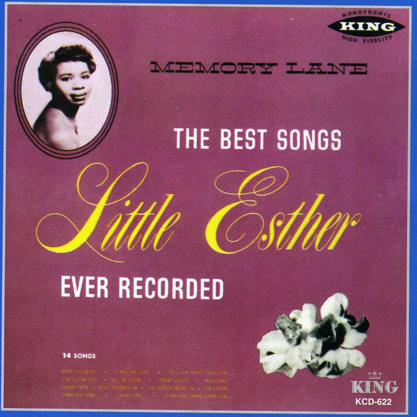 Esther Little MEMORY LANE: HER BEST SONGS EVER CD