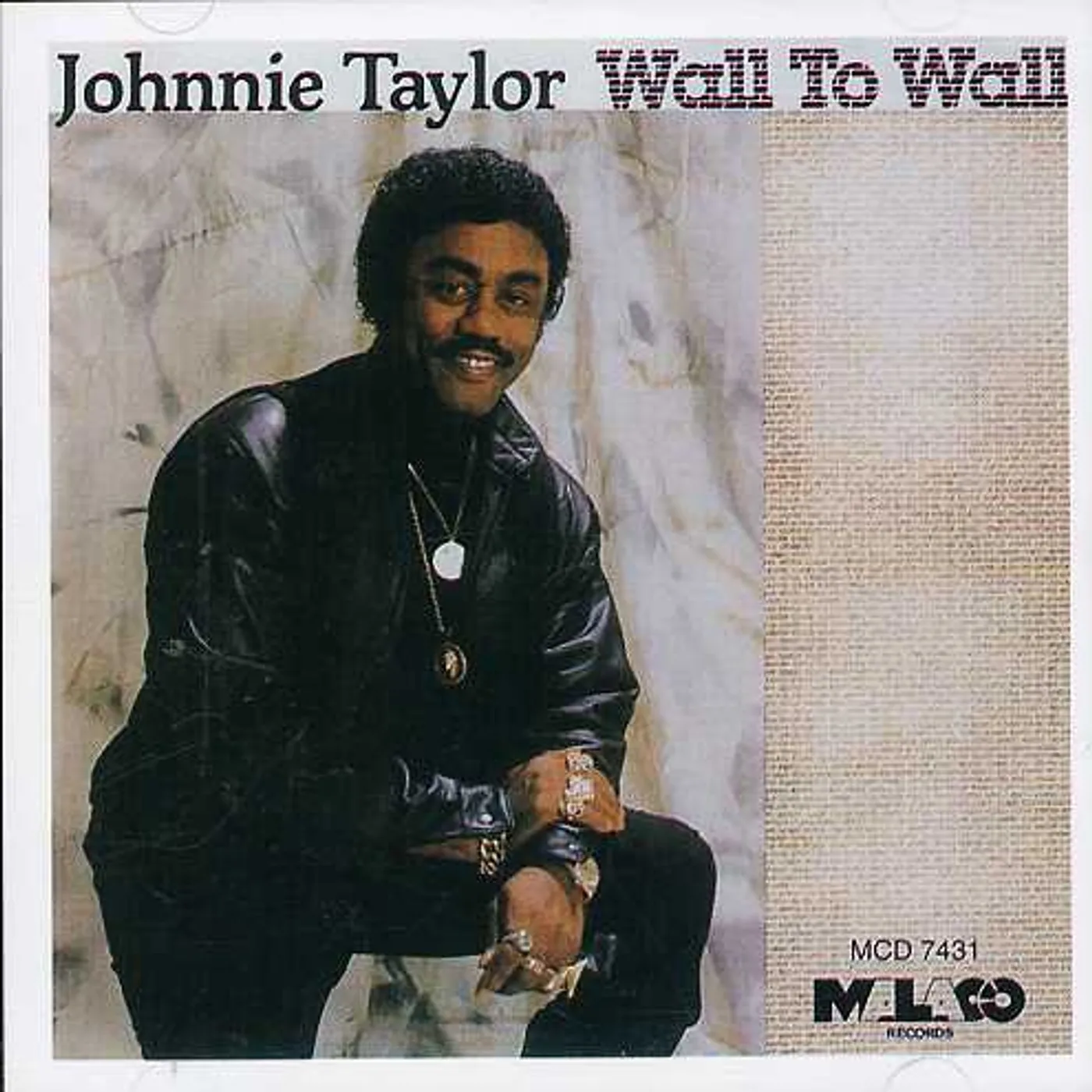 Johnnie Taylor WALL TO WALL CD