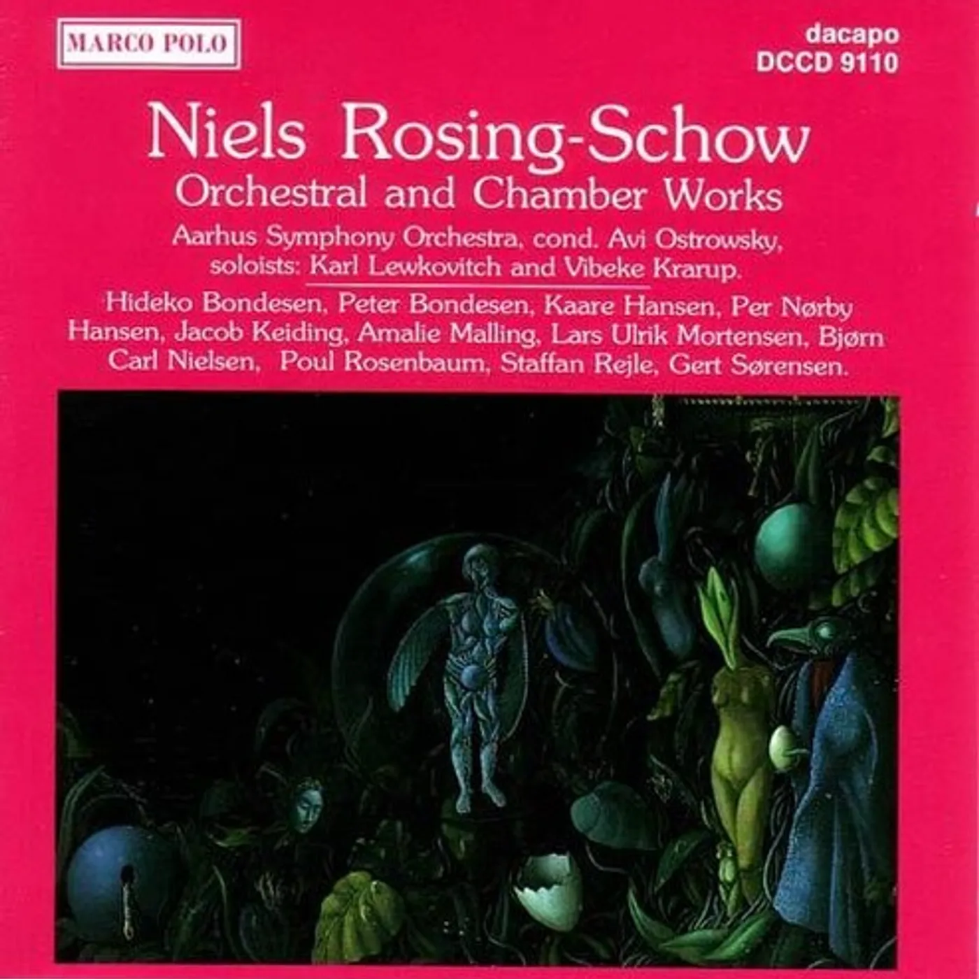 Niels Rosing-Schow CHAMBER CONCERTO / SONATA A DUE TRIO CD
