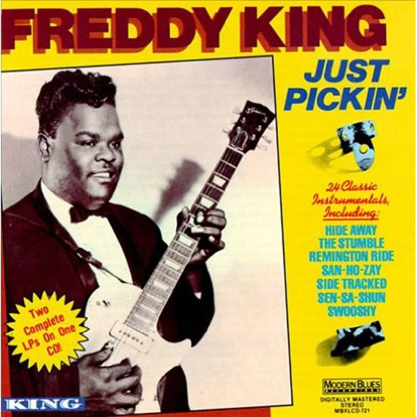 Freddie King JUST PICKIN CD