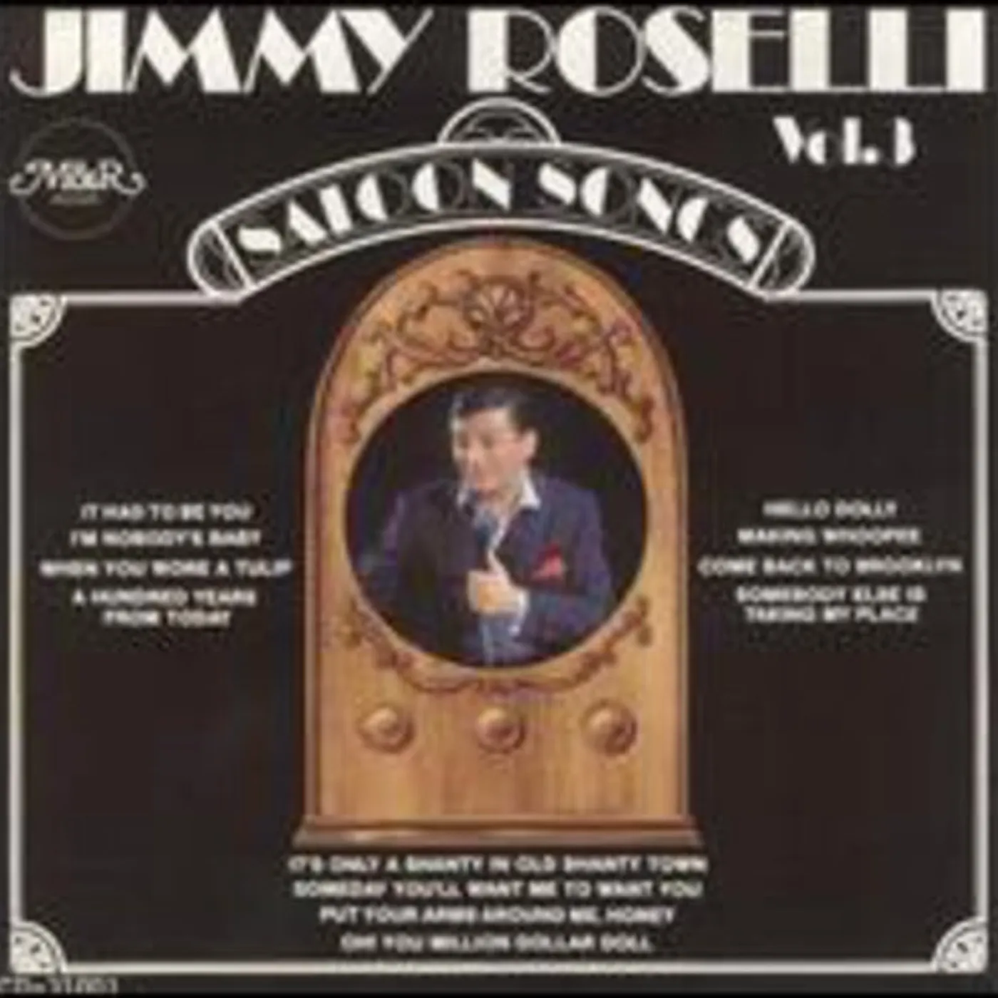 Jimmy Roselli SALOON SONGS 3 CD
