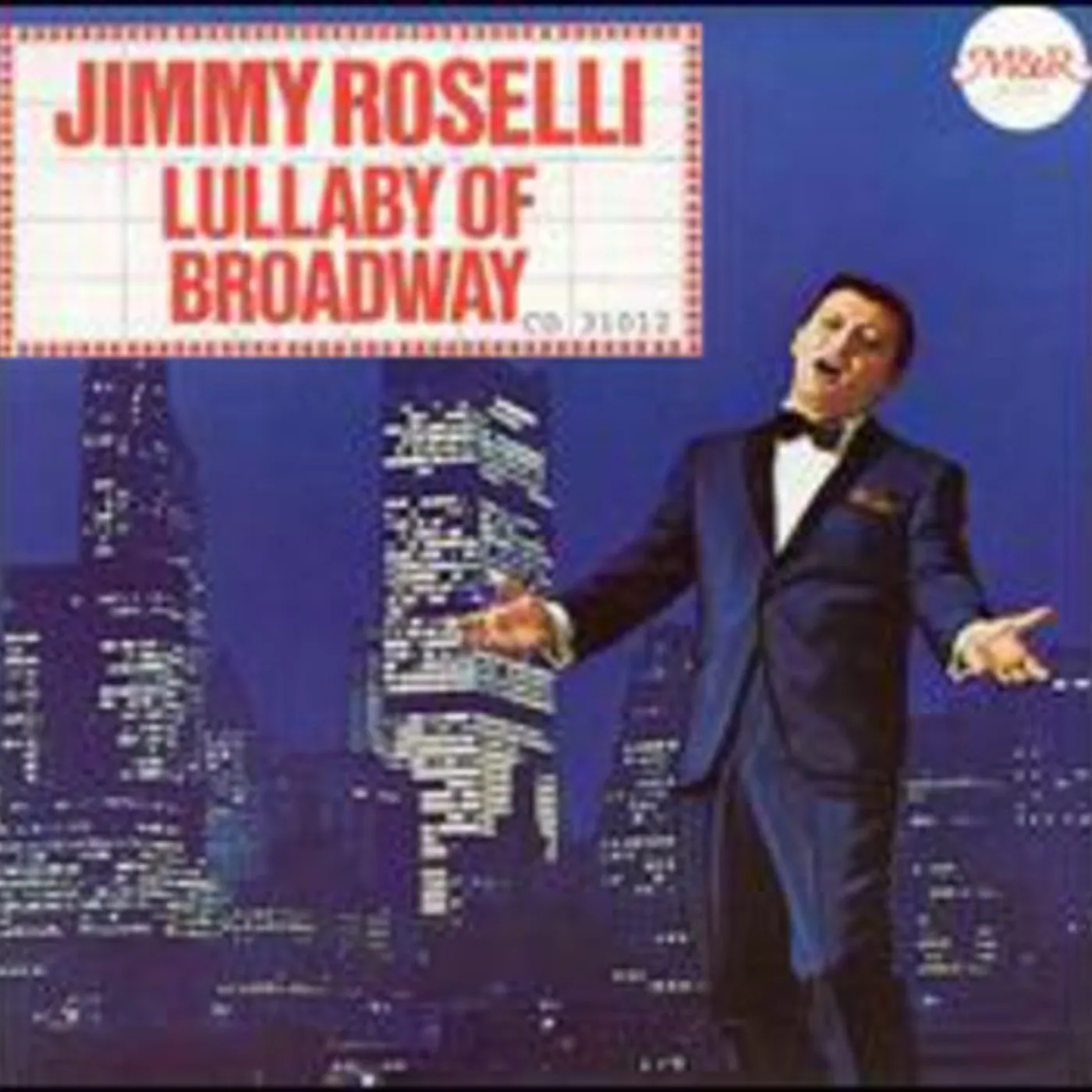 Jimmy Roselli LULLABY OF BROADWAY CD
