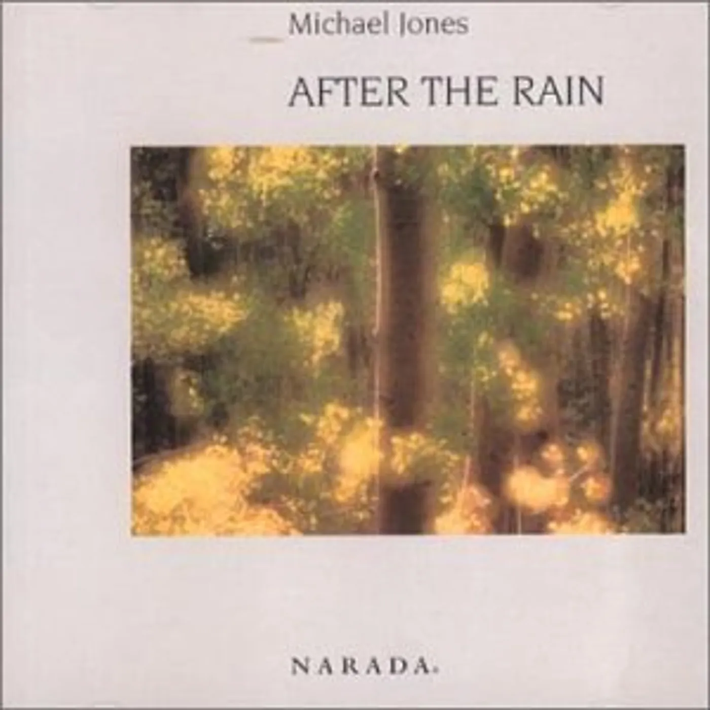 Michael Jones AFTER THE RAIN CD