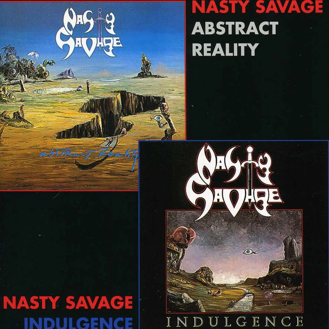 Nasty Savage INDULGENCE / ABSTRACT REALITY CD