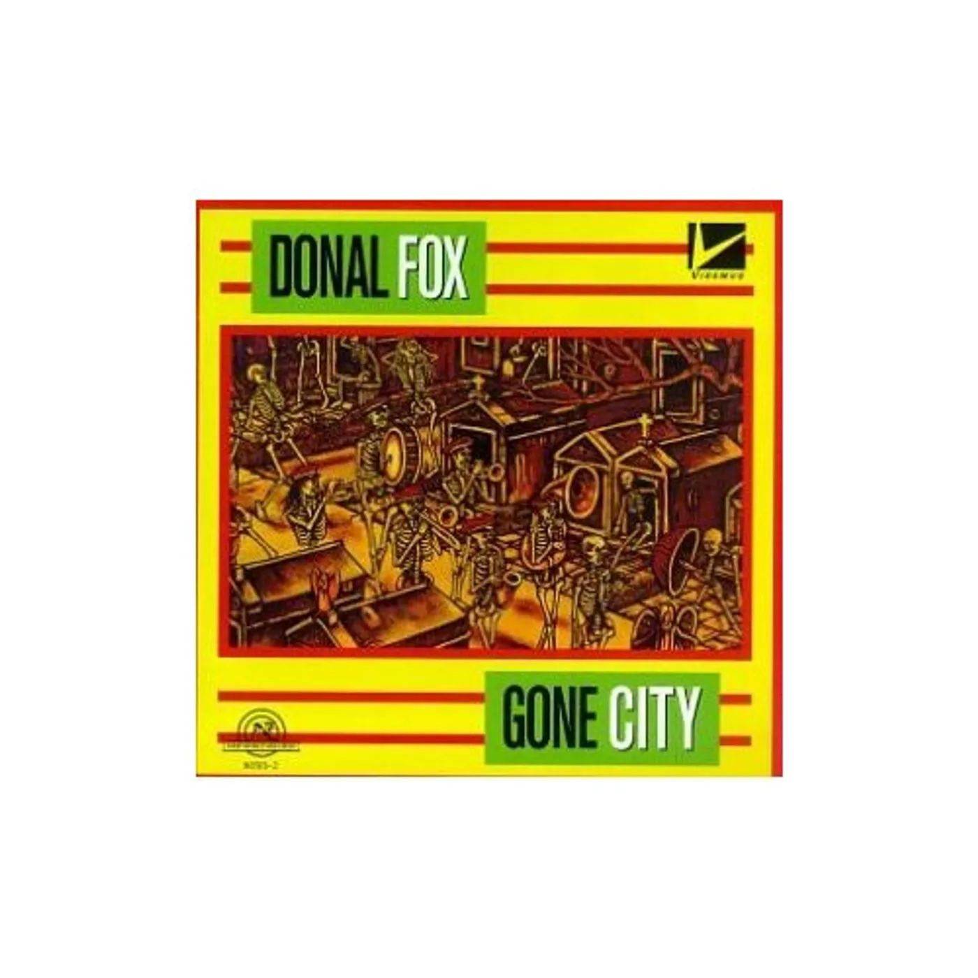 Donal Fox GONE CITY CD