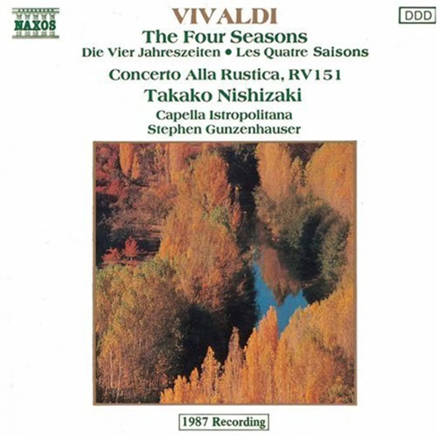 Antonio Vivaldi FOUR SEASONS CD