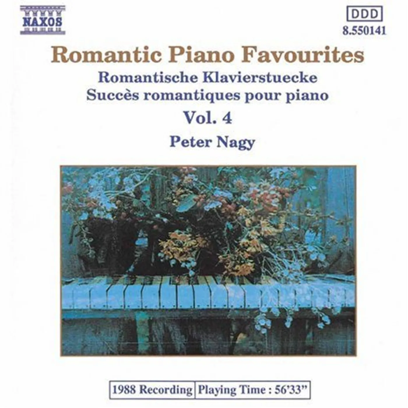 Peter Nagy ROMANTIC PIANO MUSIC 4 CD