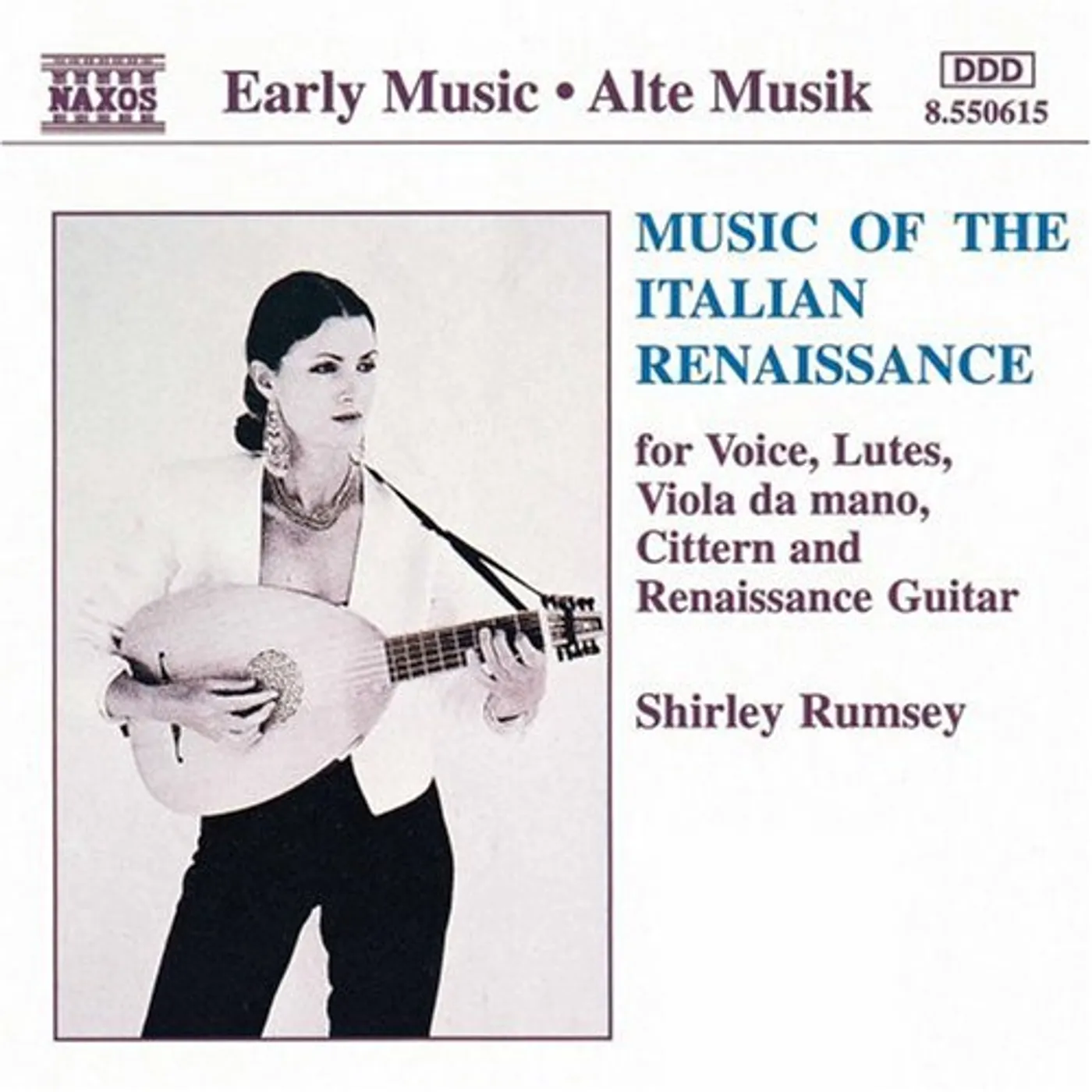 Shirley Rumsey ITALIAN RENAISSANCE CD