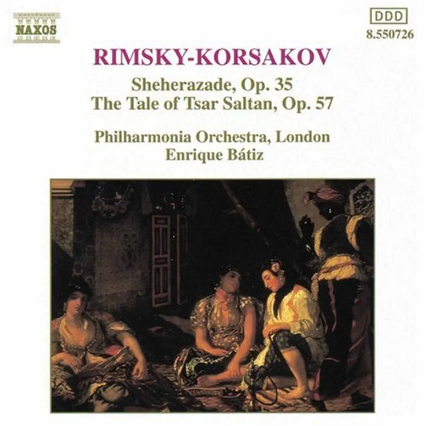 Rimsky-Korsakov SHEHERAZADE / TSAR SALTAN CD