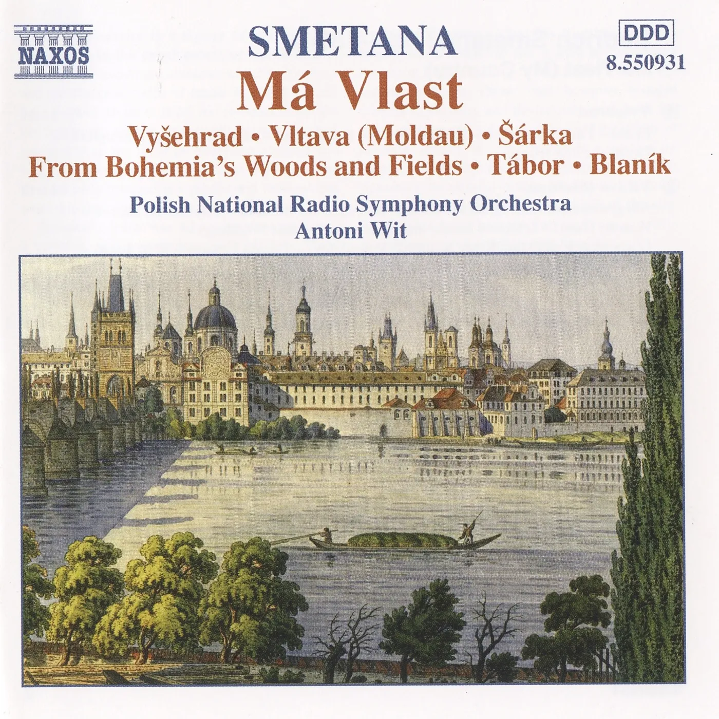 Smetana MA VLAST (MY COUNTRY) CD