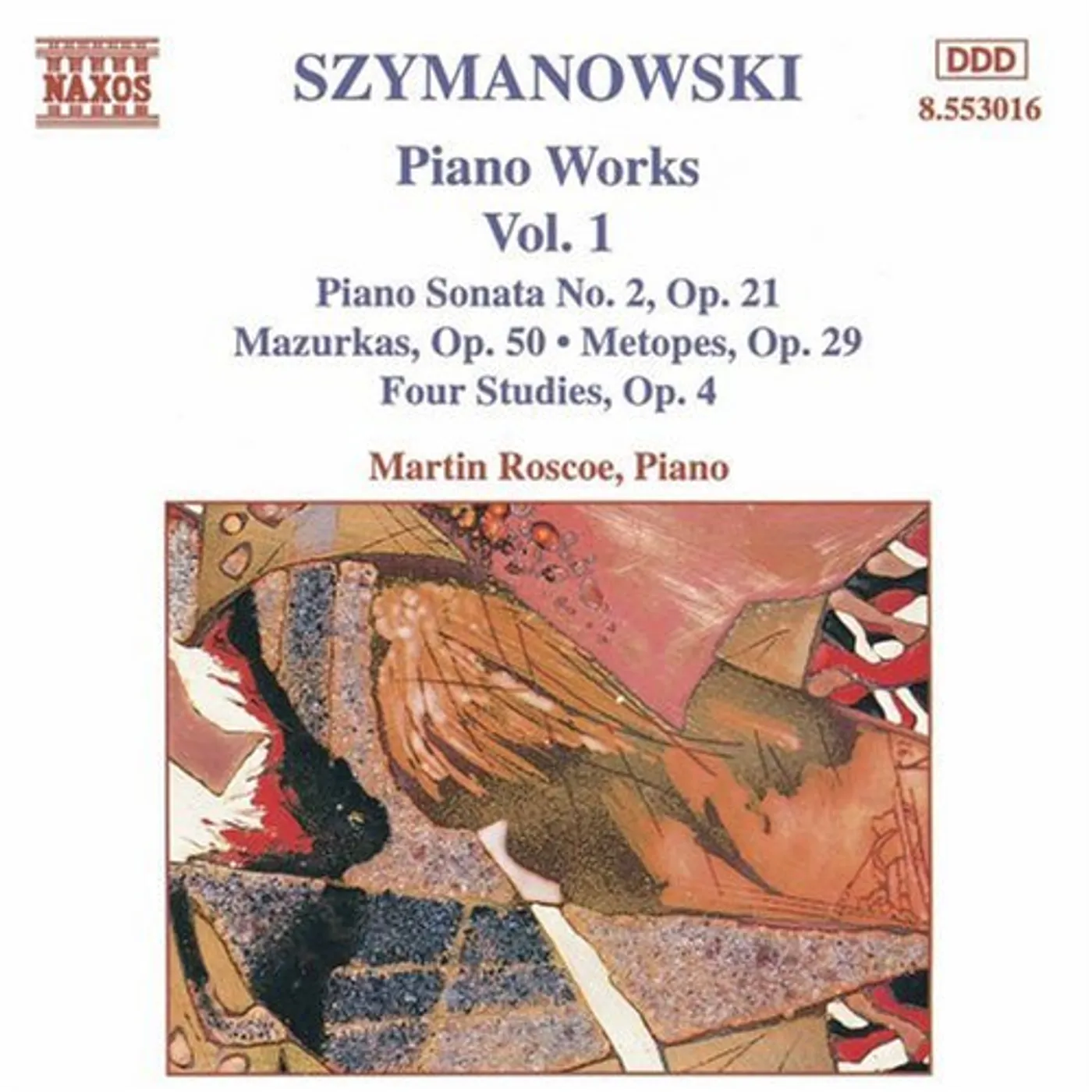 Szymanowski PIANO WORKS 1 CD