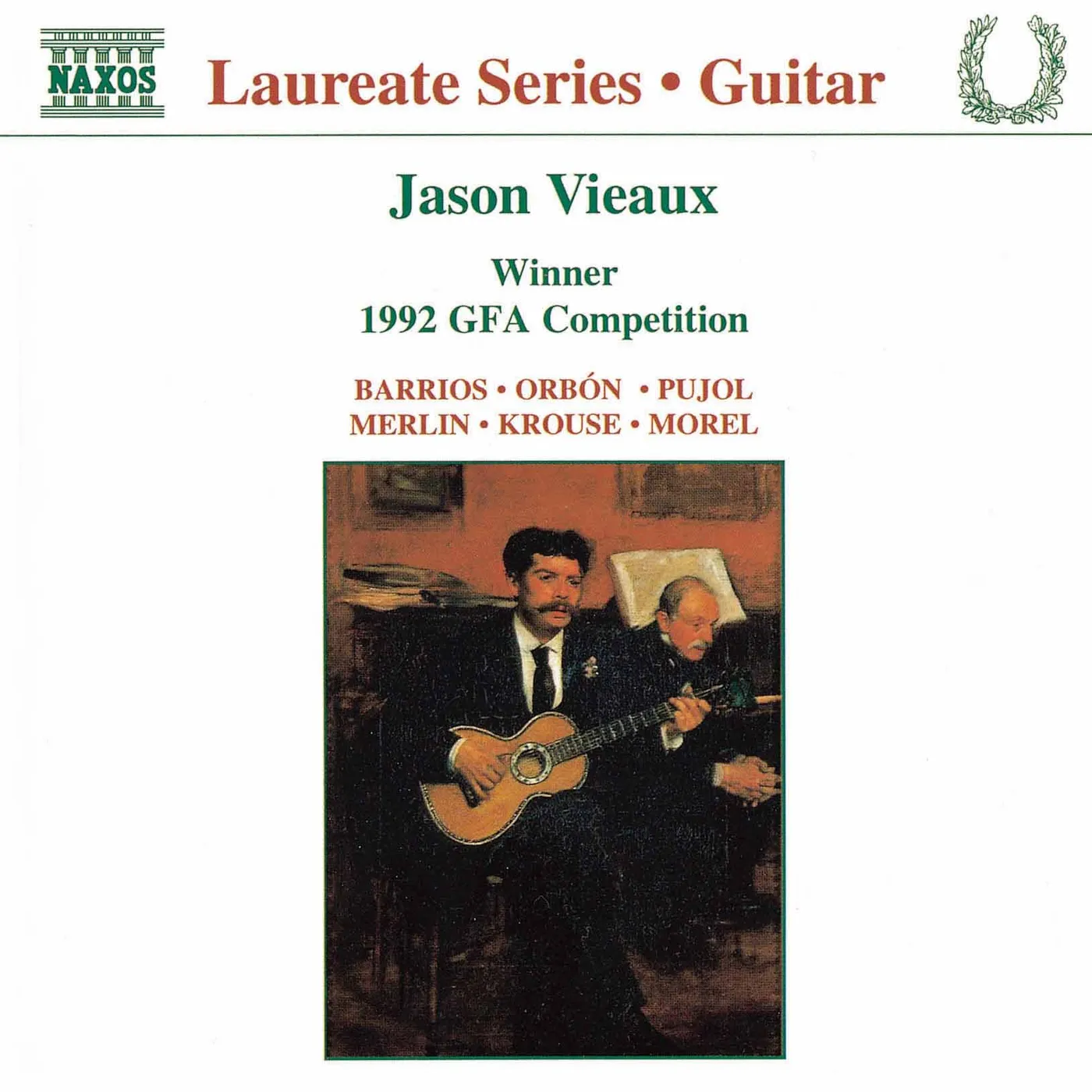 Jason Vieaux GUITAR RECITAL: LAUREATE SERIES CD