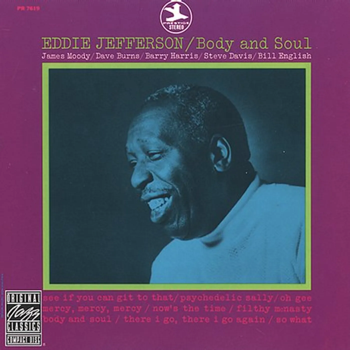 Eddie Jefferson BODY & SOUL CD