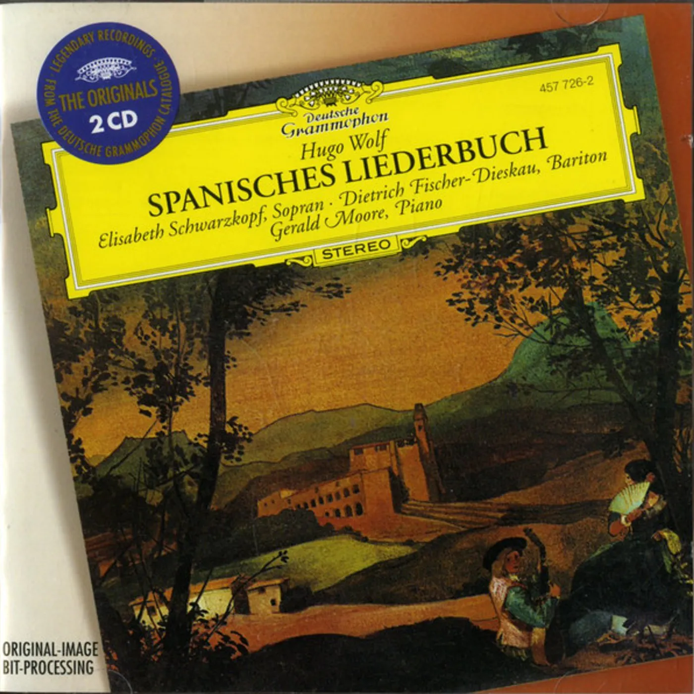 WOLF / SCHWARZKOPF / FISCHER-DIESKAU / MOORE SPANISCHES LIEDERBUCH CD