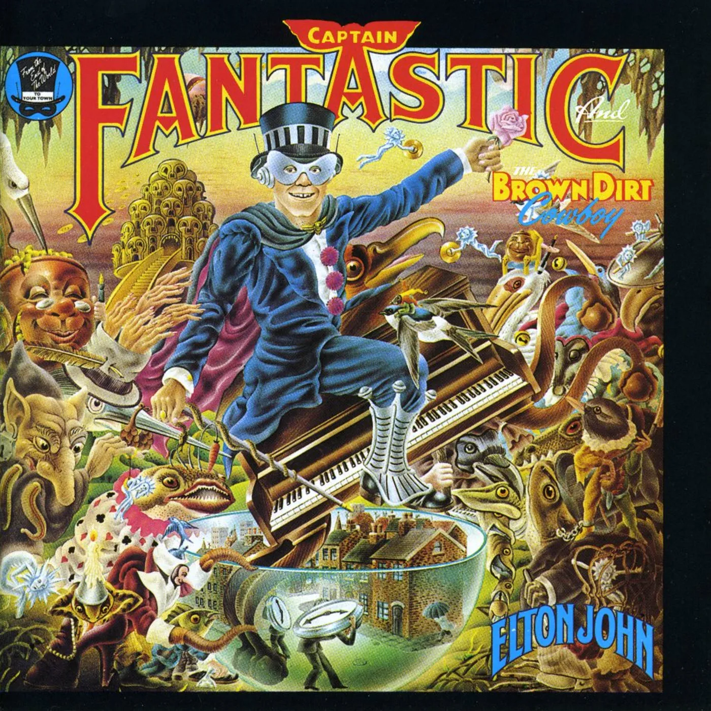 Elton John CAPTAIN FANTASTIC & BROWN DIRT COWBOY CD