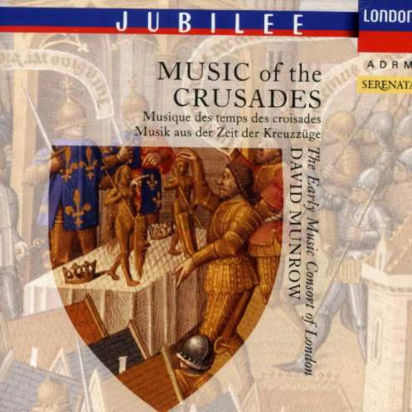 David Munrow MUSIC OF THE CRUSADES: 12 & 13 CENTURY MUSIC CD