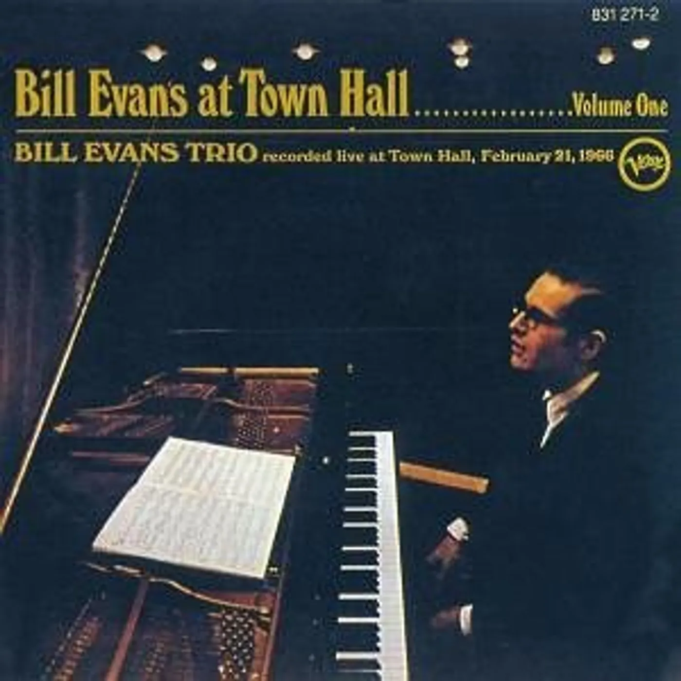 Bill Evans LIVE AT TOWN HALL CD