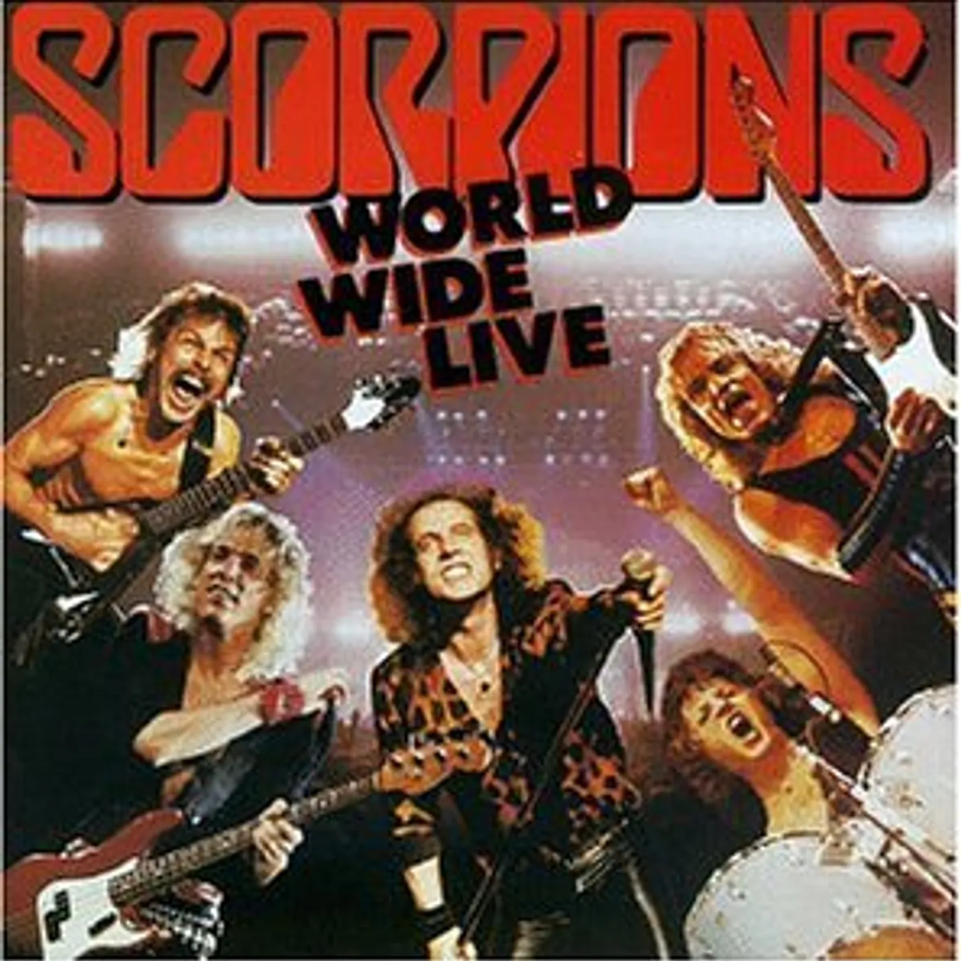 Scorpions WORLD WIDE LIVE CD