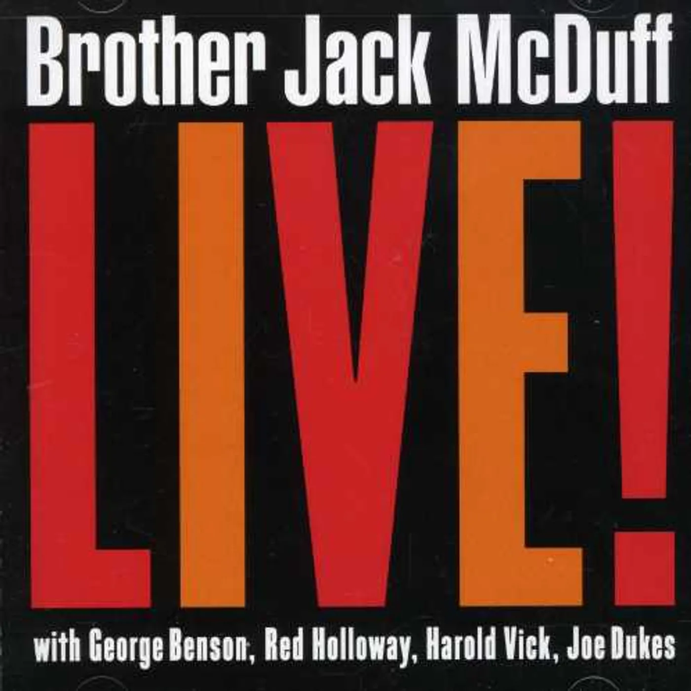Jack McDuff LIVE CD