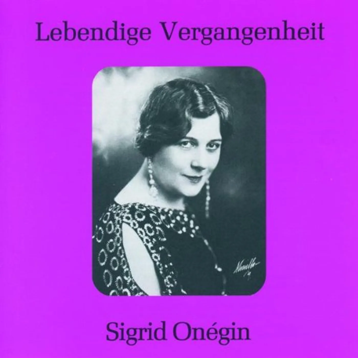 Sigrid Onegin OPERA ARIAS CD