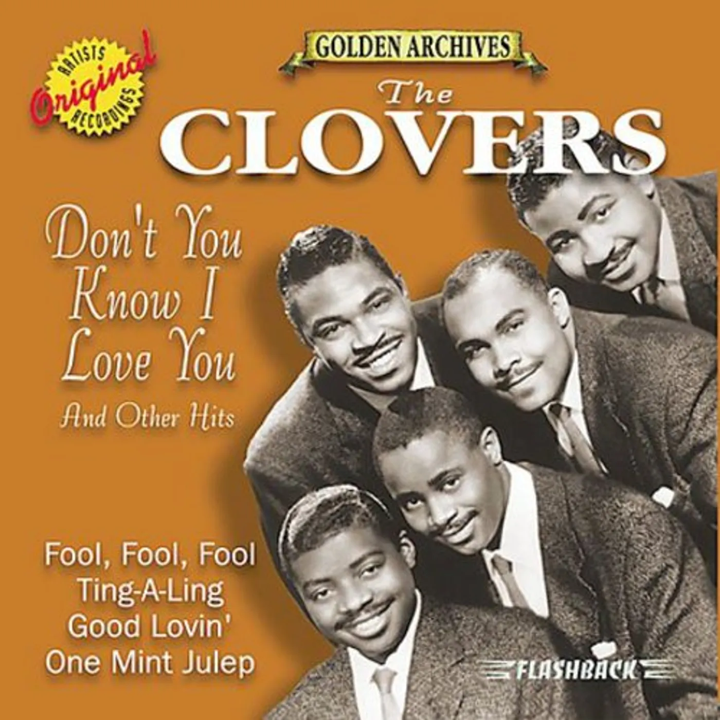 Clovers DON'T YOU KNOW I LOVE YOU & OTHER HITS CD
