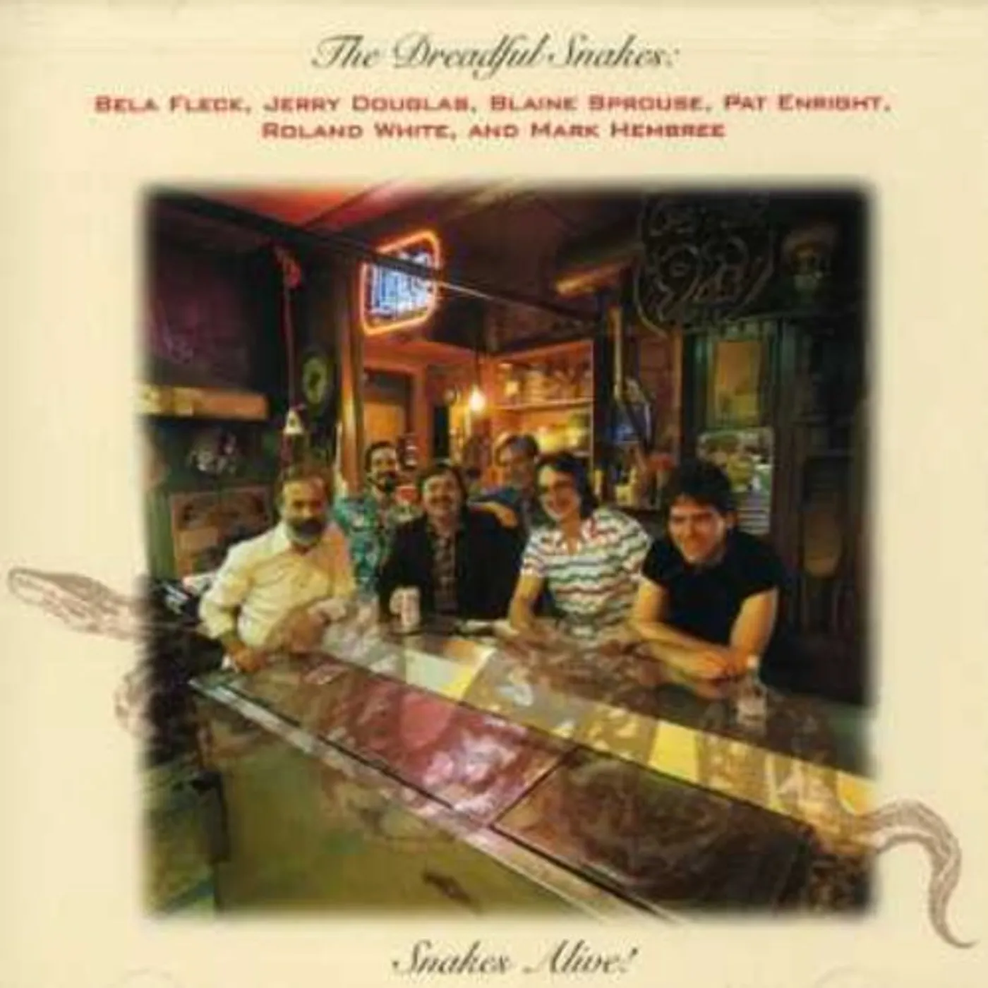 The Dreadful Snakes SNAKES ALIVE CD