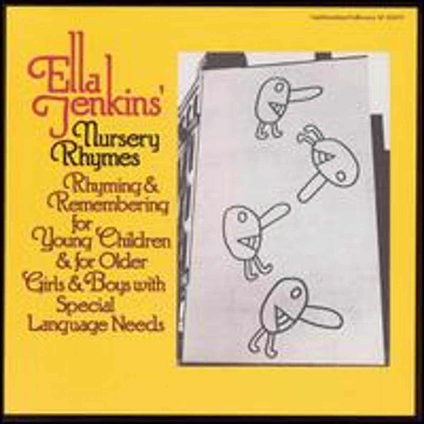 Ella Jenkins NURSERY RHYMES CD