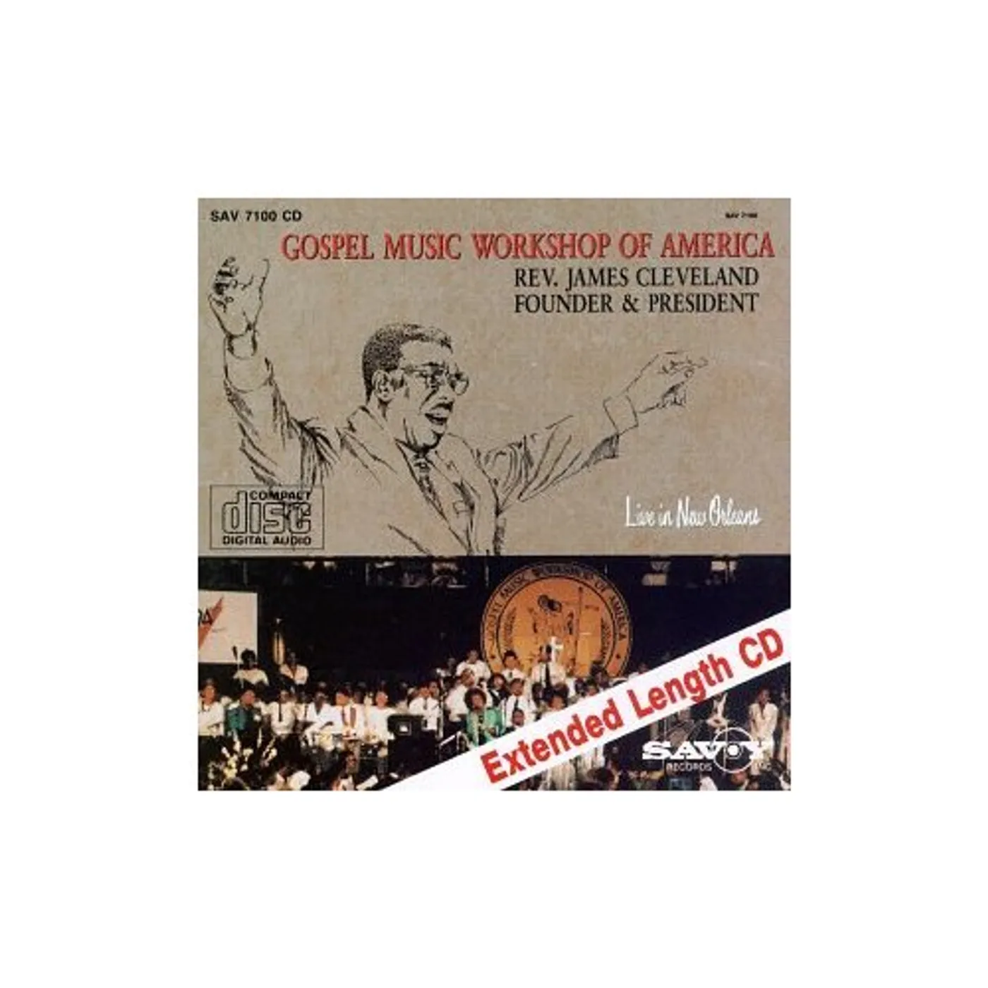 GMWA Mass Choir LIVE IN NEW ORLEANS CD