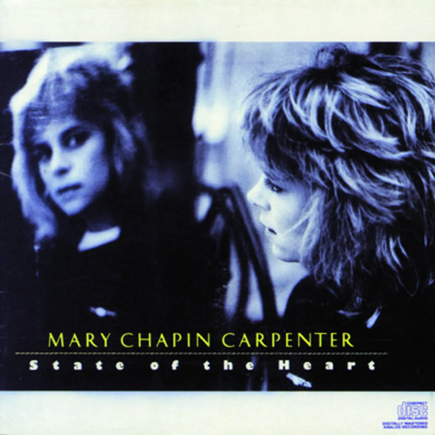 Mary Chapin Carpenter STATE OF THE HEART CD