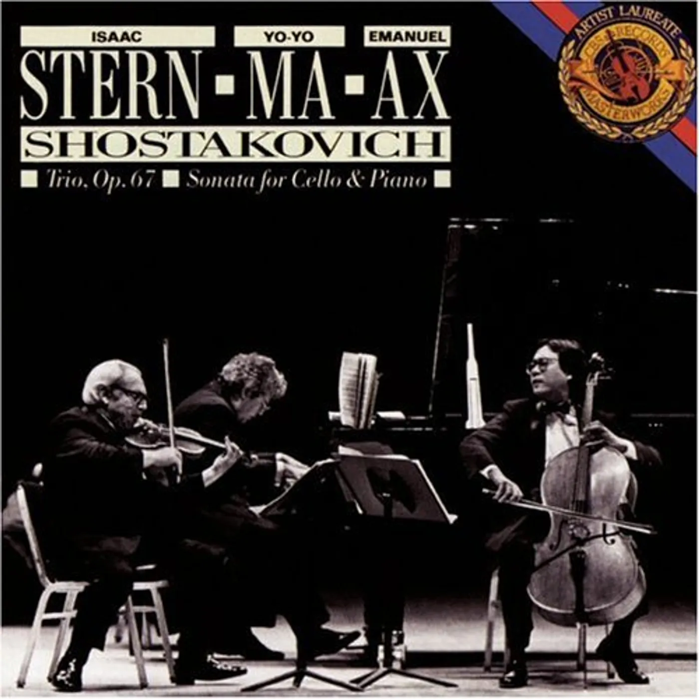 SHOSTAKOVICH / Isaac Stern / Yo-Yo Ma / Emanuel Ax TRIO 2 / CELLO SONATA CD